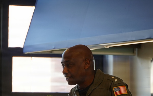 Navy Region Mid-Atlantic REGCOM visits the award-winning Scudder Hall Galley onboard Naval Weapons Station Yorktown