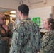 Navy Region Mid-Atlantic REGCOM visits the award-winning Scudder Hall Galley onboard Naval Weapons Station Yorktown
