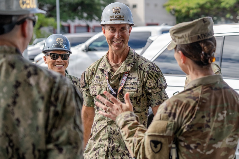 Army Material Command visits PHNSY &amp; IMF
