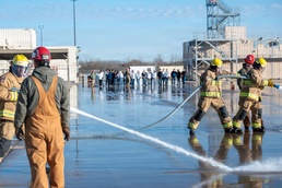 Lake View High School AFJROTC visits Goodfellow