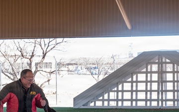 Lake View High School AFJROTC visits Goodfellow