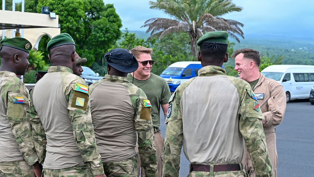 CJTF-HOA Executes Exercise to Comoros, Demonstrating Theater Reach and Integrated Regional Partnership