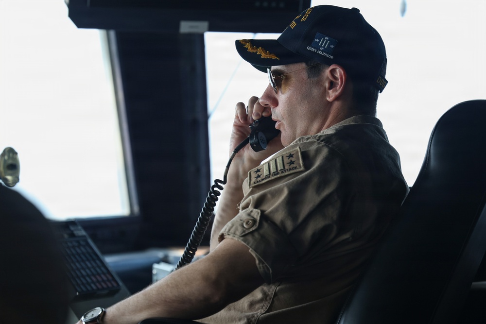 Spruance Conducts Routine Operations