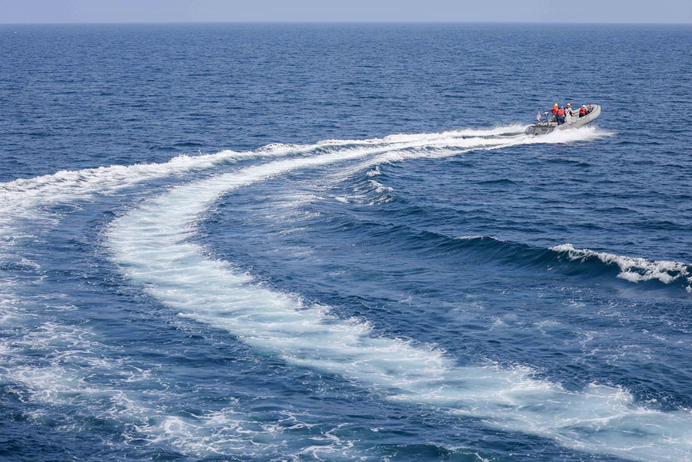 Spruance Conducts Routine Operations