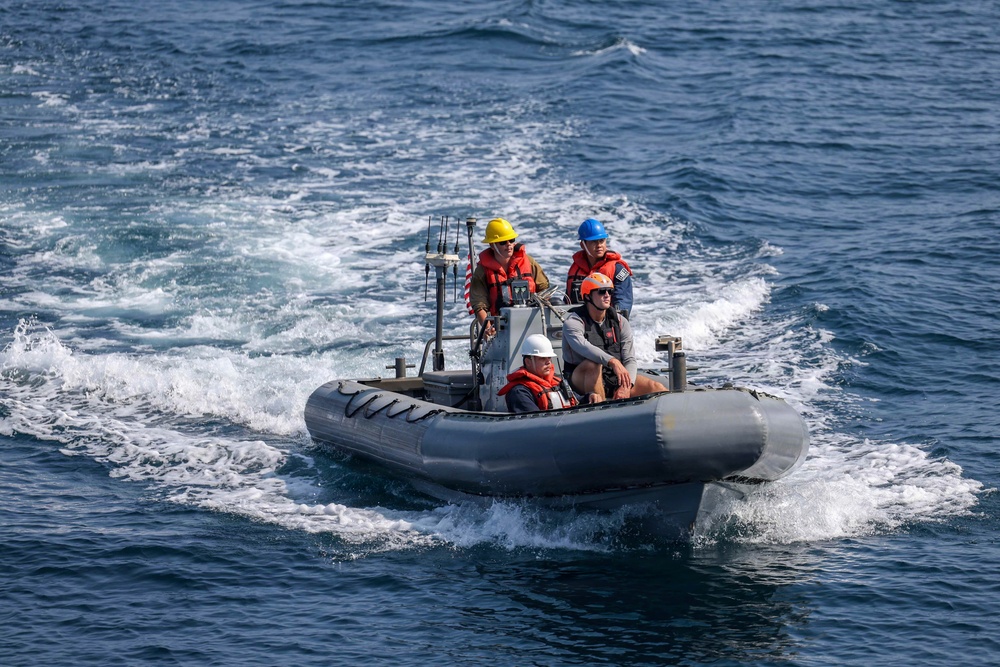 Spruance Conducts Routine Operations