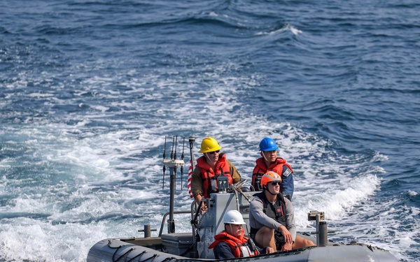 Spruance Conducts Routine Operations