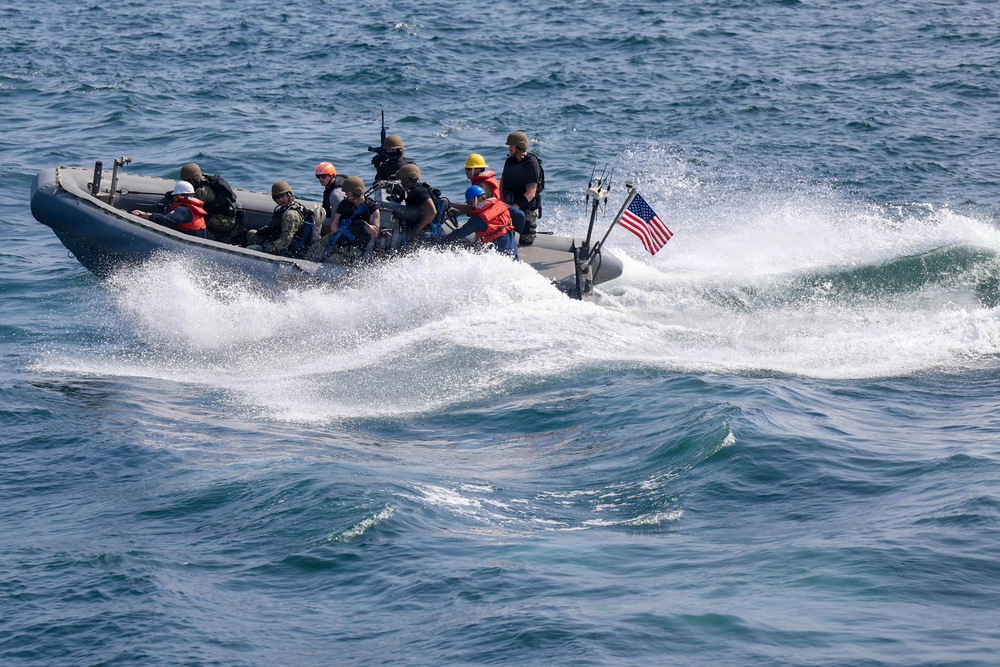 Spruance Conducts Routine Operations