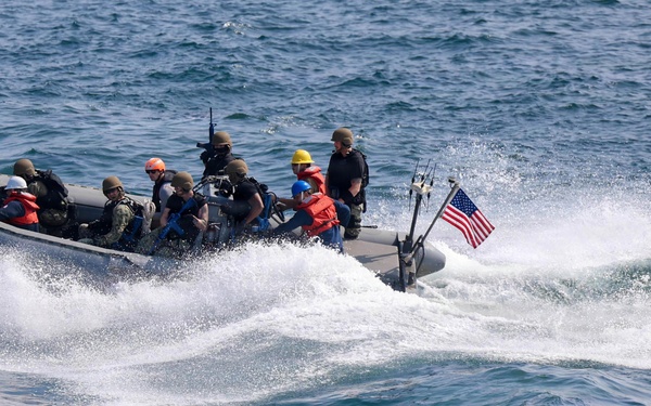 Spruance Conducts Routine Operations