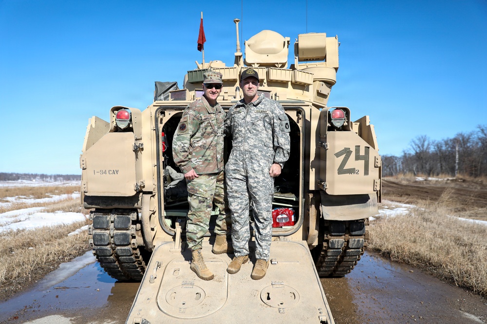 Nordhaus visits 34th Infantry Division during annual training