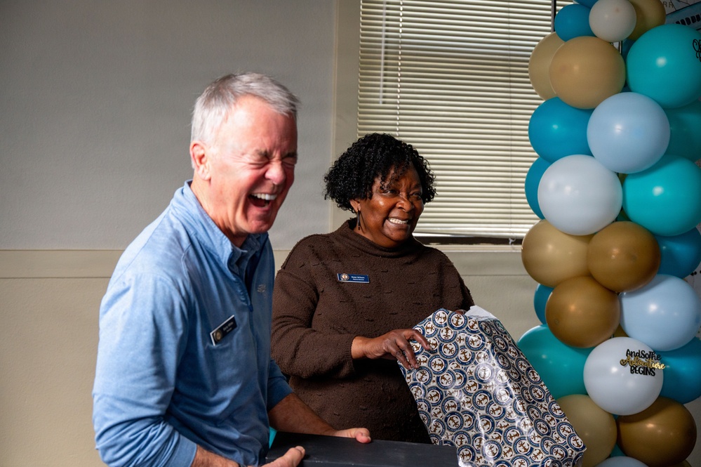 Barry White concludes more than four decades of service to Navy community