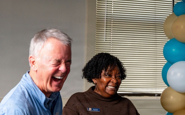 Barry White concludes more than four decades of service to Navy community