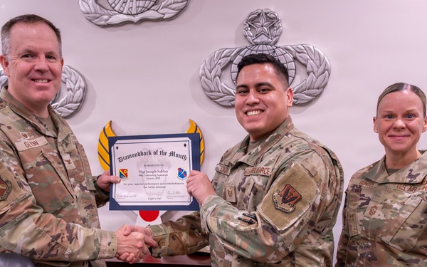 Diamondback of the Month: contracting excellence at Nellis