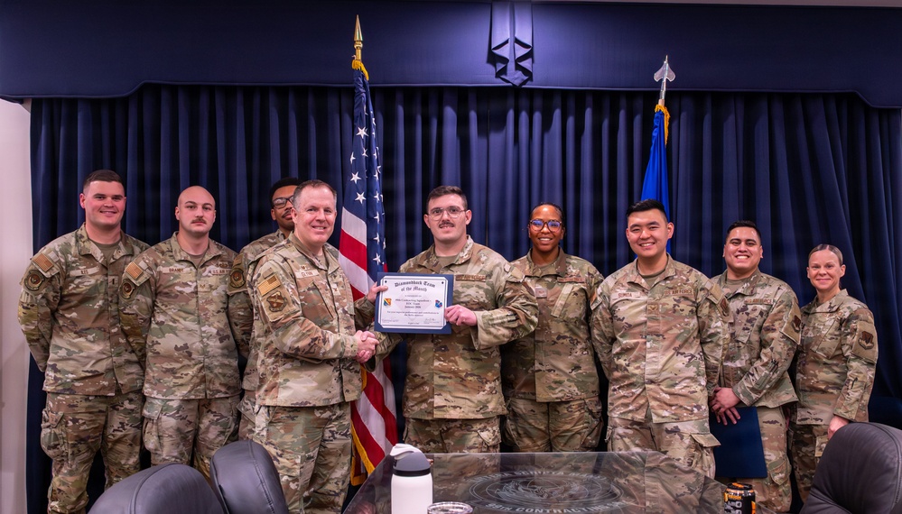 Diamondback of the Month: contracting excellence at Nellis