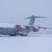 145th AW base during Winter Storm Gianna