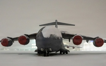 145th AW base during Winter Storm Gianna