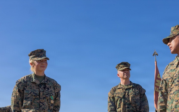 Yuma Marine Awarded Navy Achievement Medal