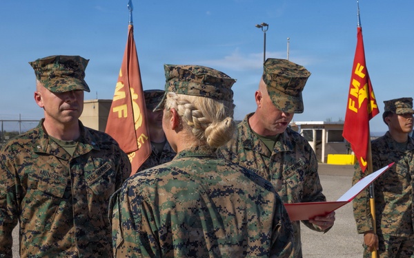 Yuma Marine Awarded Navy Achievement Medal