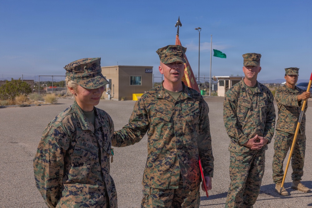 Yuma Marine Awarded Navy Achievement Medal