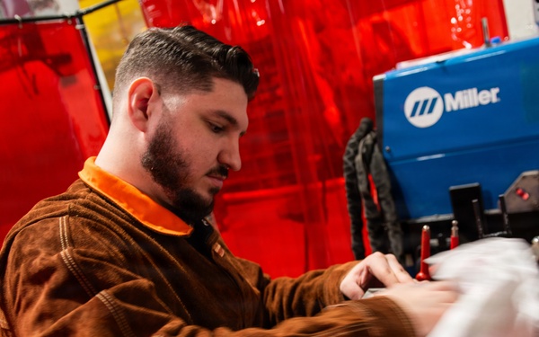 Travis fabrication flight stays mission ready with practice