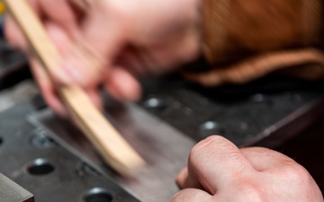 Travis fabrication flight stays mission ready with practice