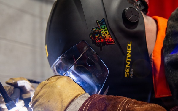 Travis fabrication flight stays mission ready with practice