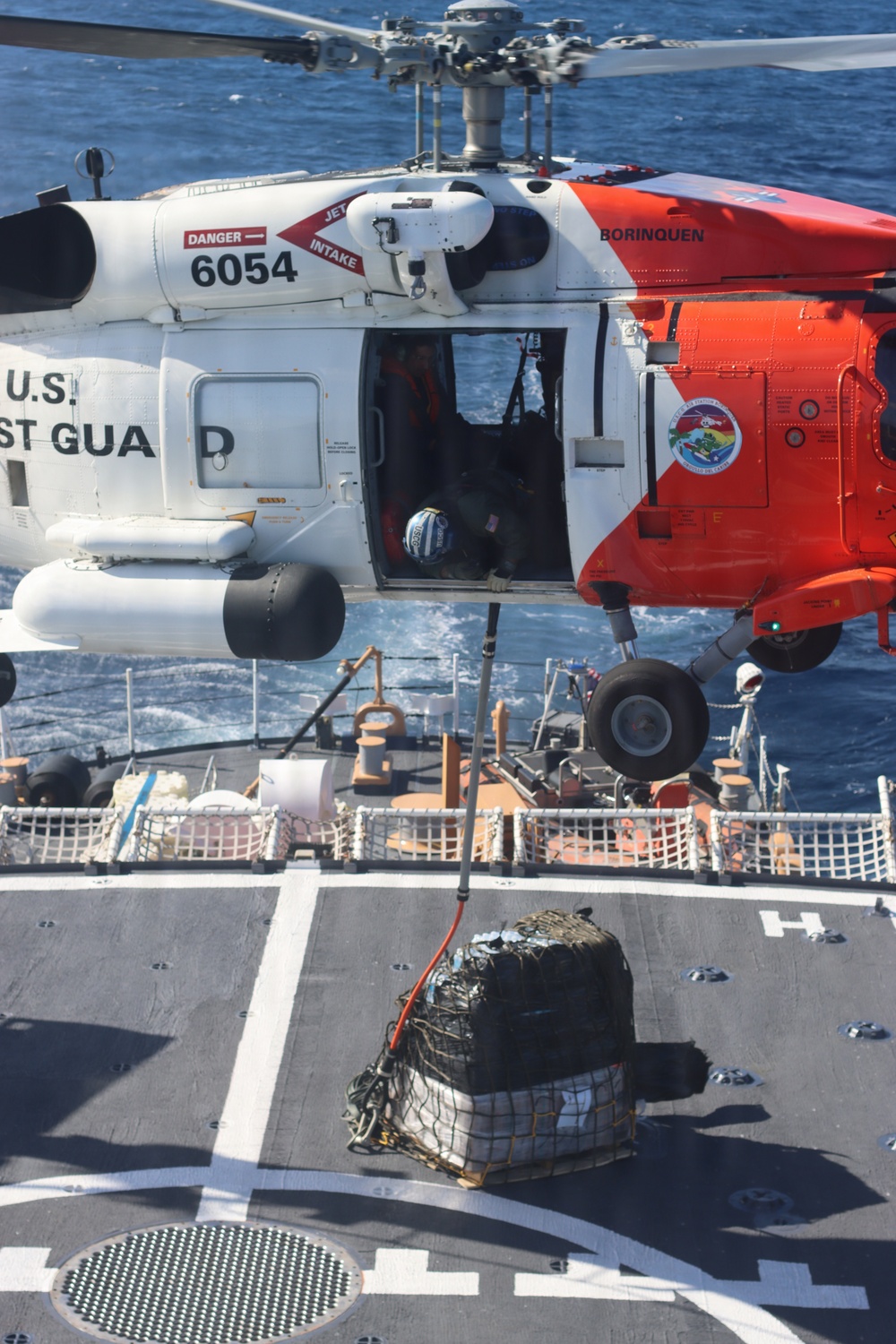 Coast Guard Cutter Mohawk returns home from 60-day patrol after escorting two oil tankers in the Caribbean Sea, Gulf of America