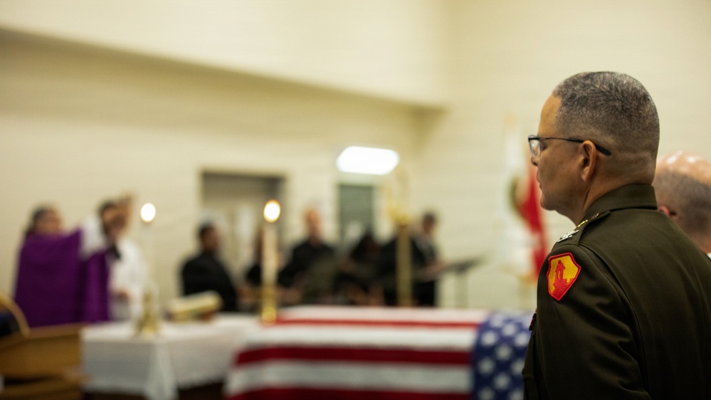 1st Mission Support Command Conducts Funeral Honors for Veteran Maj. Gen. Santoni