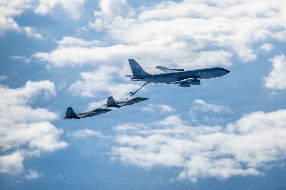 In-Flight Refueling Operations During Sentry Aloha 26-1