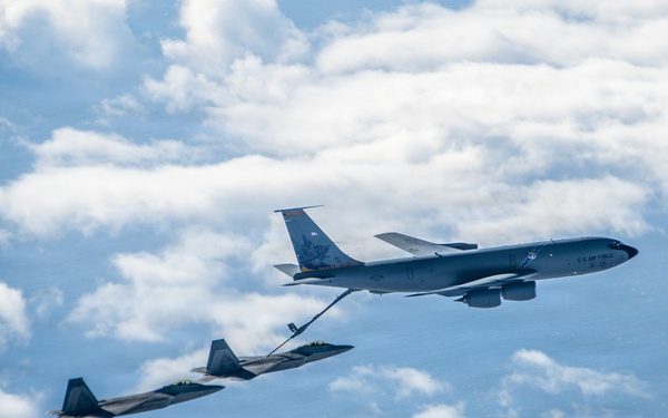 In-Flight Refueling Operations During Sentry Aloha 26-1