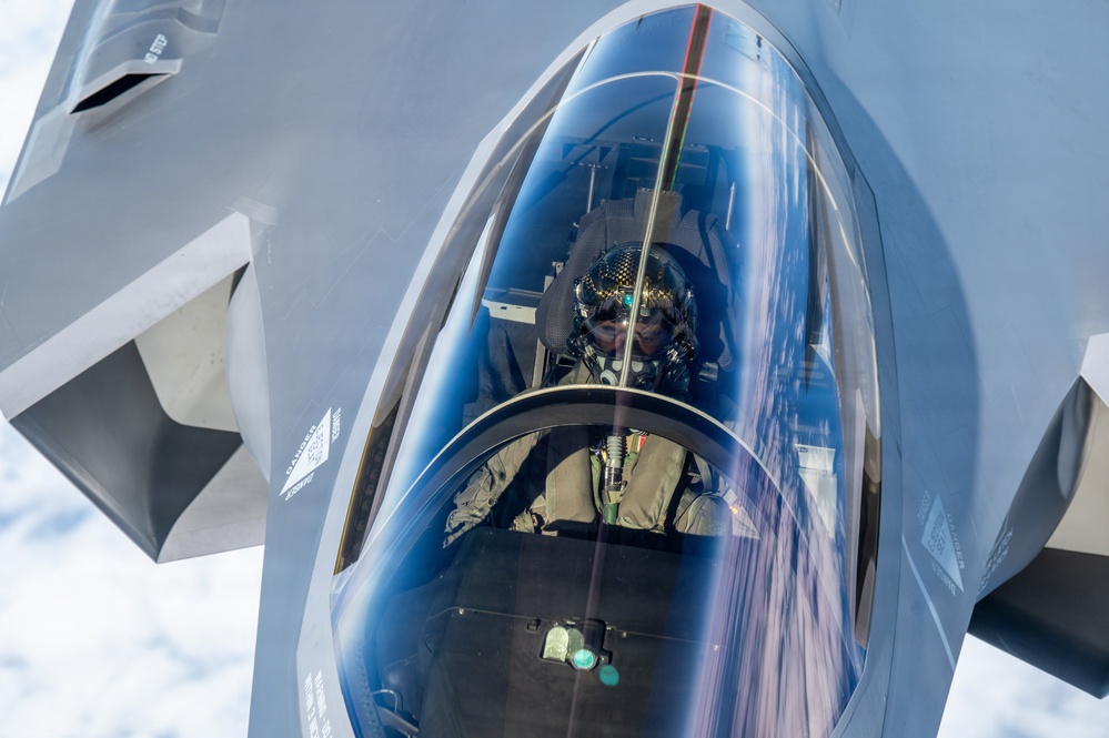 In-Flight Refueling Operations During Sentry Aloha 26-1