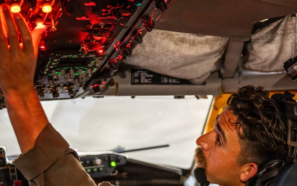 In-Flight Refueling Operations During Sentry Aloha 26-1