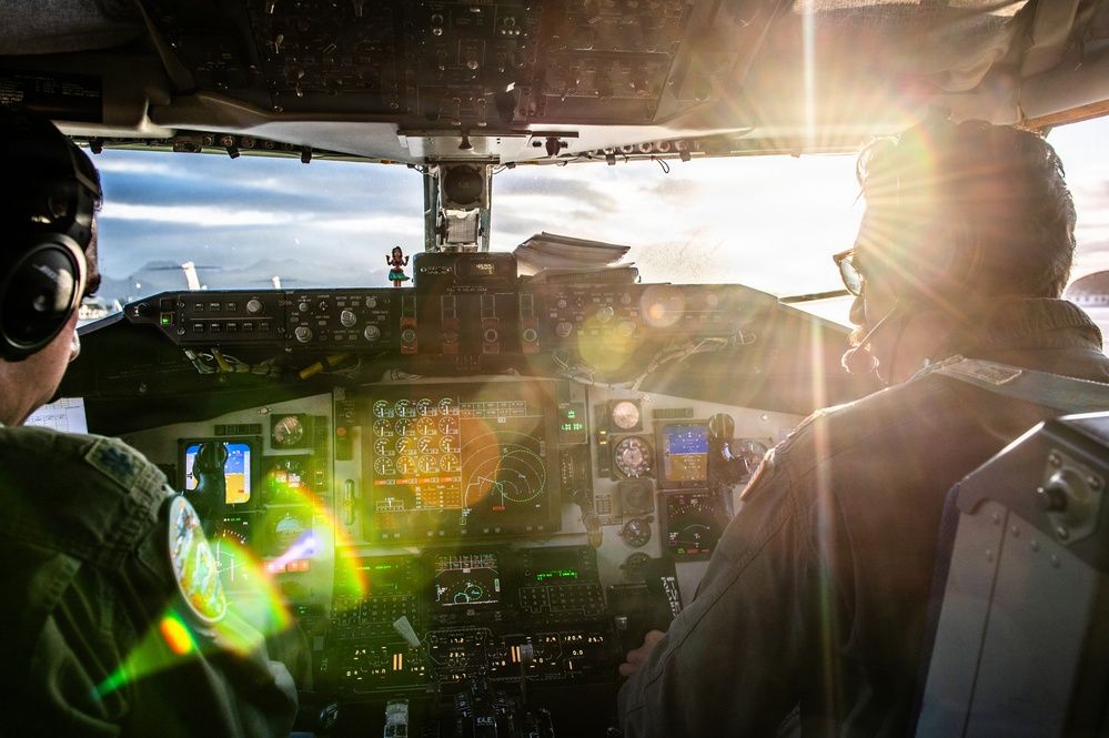 In-Flight Refueling Operations During Sentry Aloha 26-1