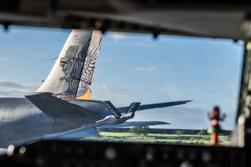 In-Flight Refueling Operations During Sentry Aloha 26-1