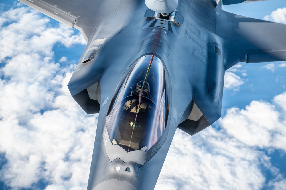 In-Flight Refueling Operations During Sentry Aloha 26-1
