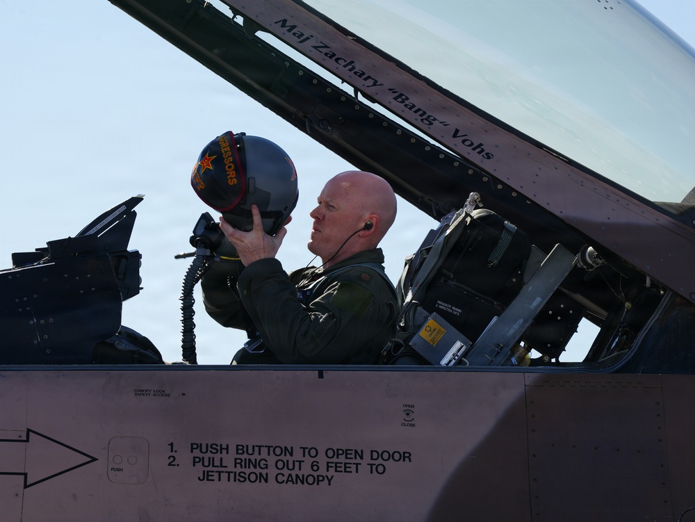 64th Aggressor Steps to the Flight Line at Red Flag 26-1