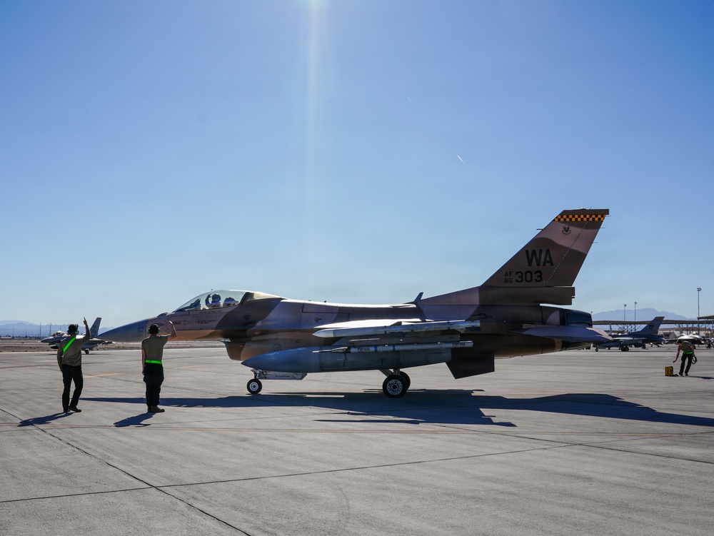 64th Aggressor Steps to the Flight Line at Red Flag 26-1