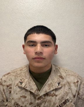 Lcpl. Ivan Lopez, a Marine supporting JTF-SB through security