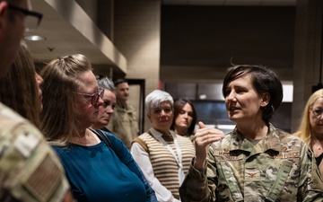 Eleventh Air Force leaders and spouses tour JBER