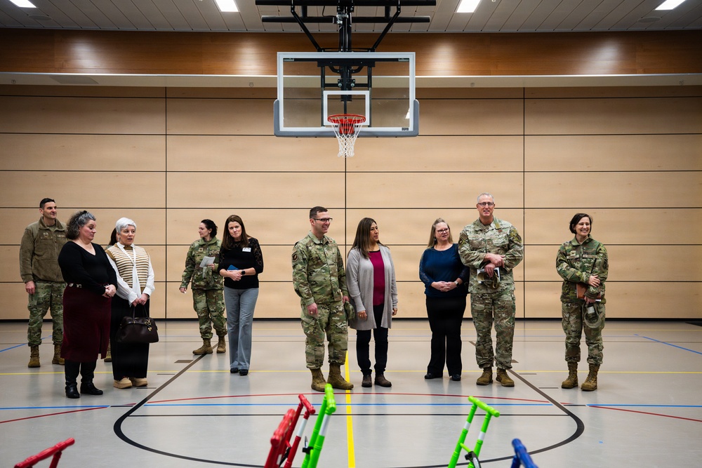 Eleventh Air Force leaders and spouses tour JBER