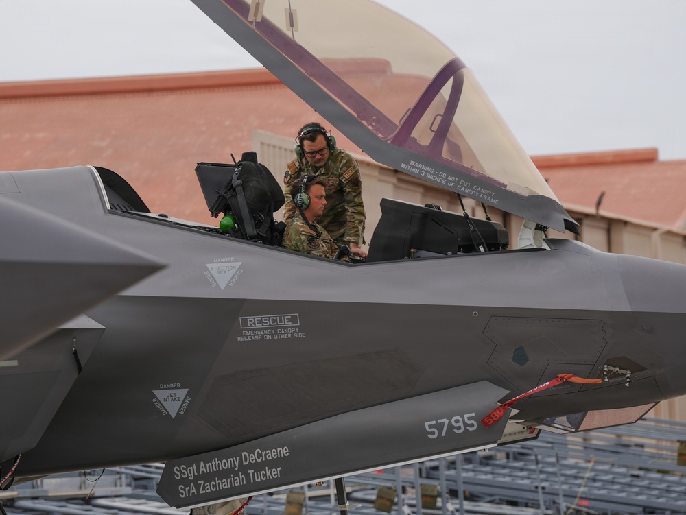 F-35A Lightning II operates in high-end fight during Red Flag 26-1