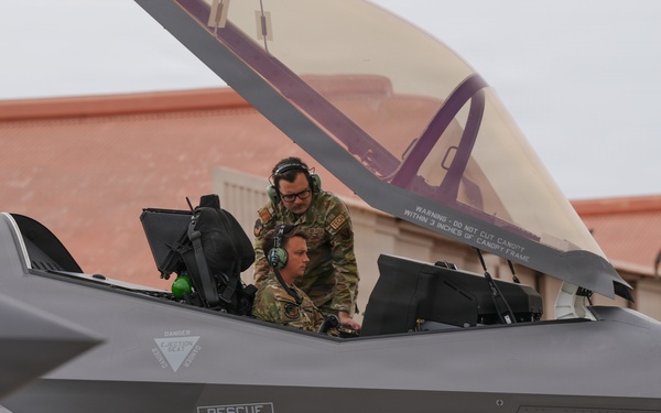 F-35A Lightning II operates in high-end fight during Red Flag 26-1