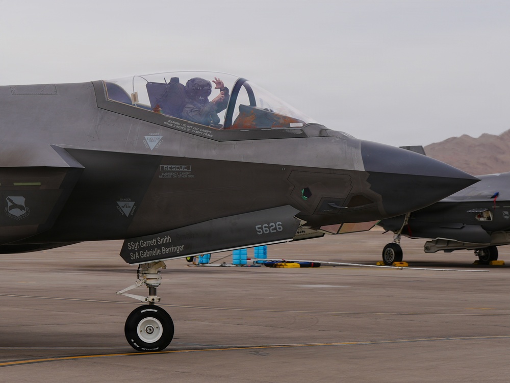 F-35A Lightning II operates in high-end fight during Red Flag 26-1