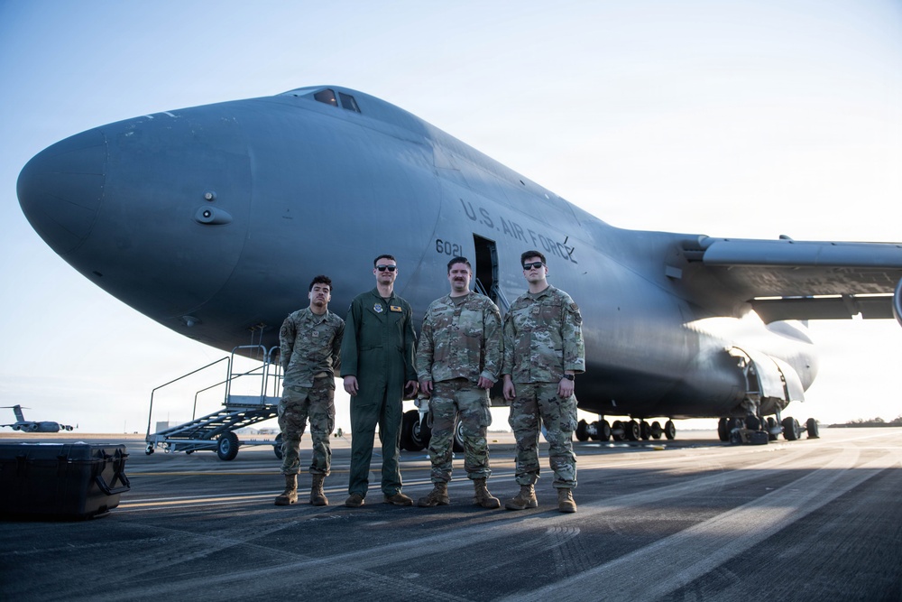 Stay Ready: 436th AMXS Crew Chiefs Keep C-5M Ready for Flight