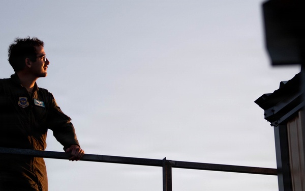 9th Airlift Squadron Conducts Flare Operations