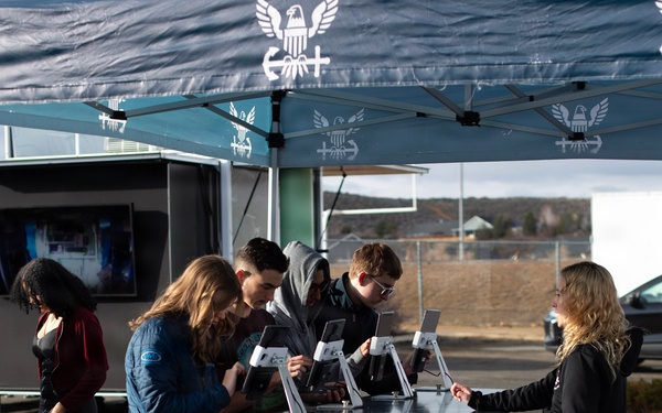 Students sign up to participate in The Strike Group at Reno high school