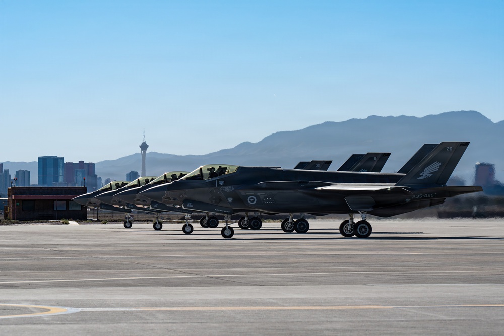 Red Flag-Nellis 26-1 taxi and take offs