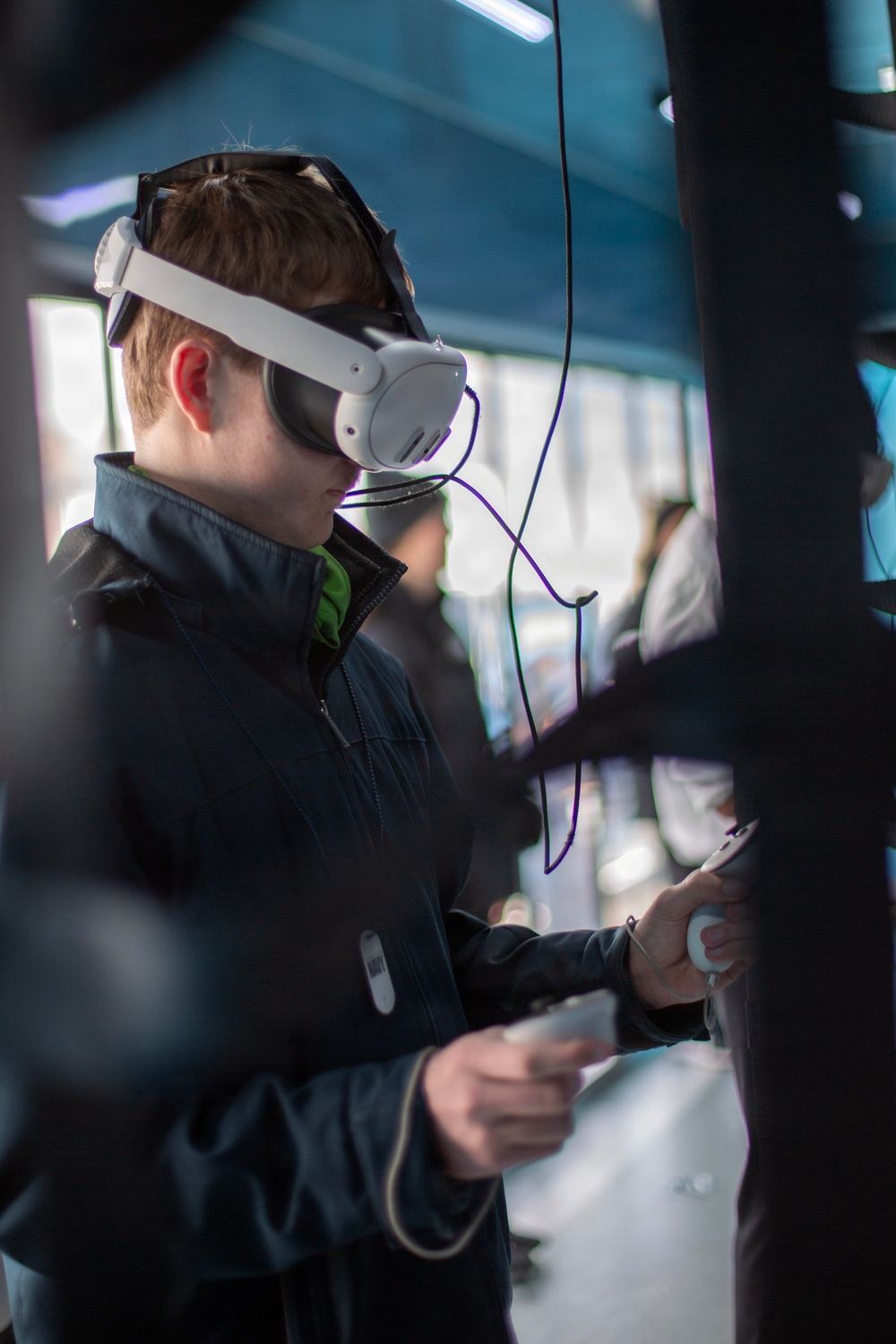 Student participates in The Strike Group during high school activation