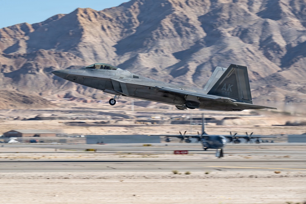 Red Flag-Nellis 26-1 taxi and take offs