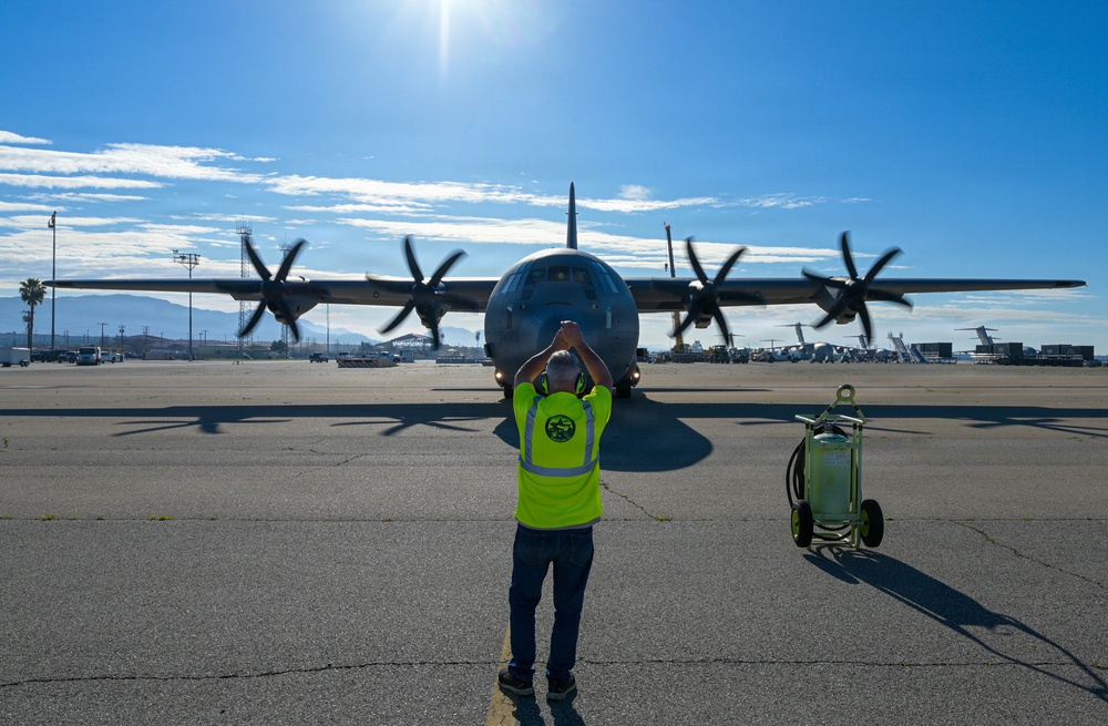 C-130s Arrive at Bamboo Eagle