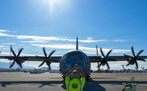 C-130s Arrive at Bamboo Eagle